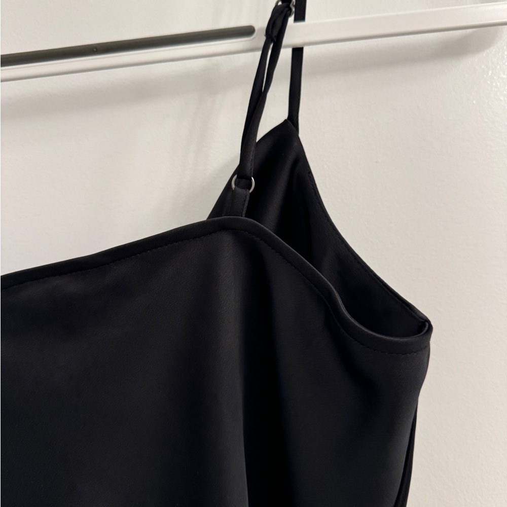 NWT banana republic silky cowl neck camisole black size XS - Picture 6 of 6